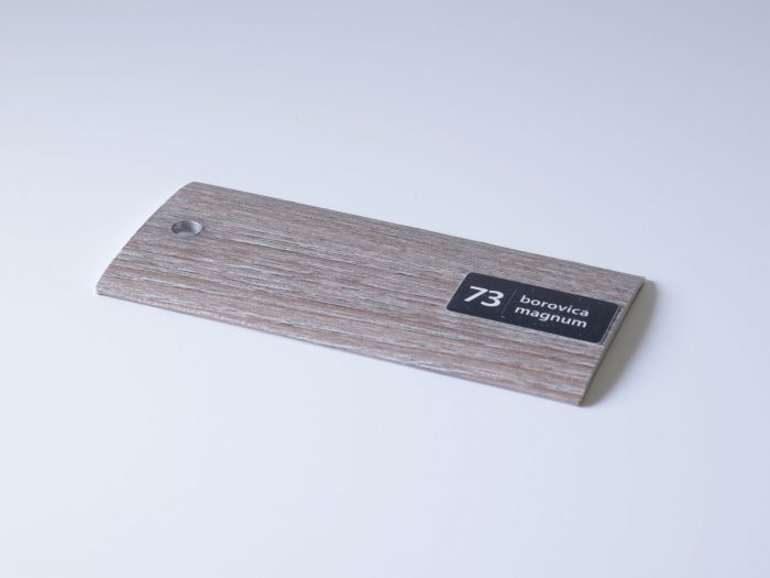 Prechodový profil samolepiaci 32x5mm, dekoratívna fólia v imitácii dreva borovica magnum