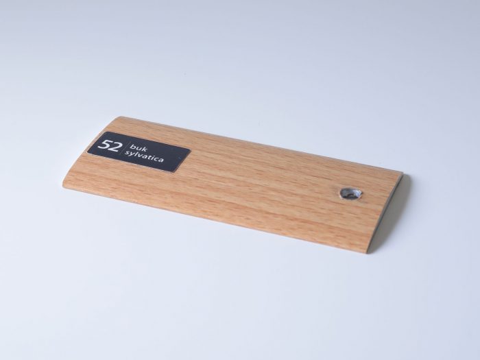 Prechodový profil samolepiaci 32x5mm, dekoratívna fólia v imitácii dreva buk sylvatica