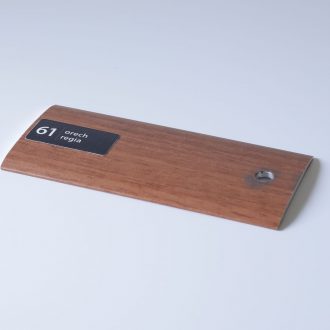 Prechodový profil samolepiaci 32x5mm, dekoratívna fólia v imitácii dreva orech regia