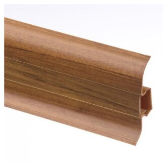 Lišta soklová PVC Cezar PREMIUM Orech Africký M131 59x22x2500 mm
