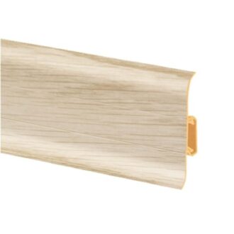 Lišta soklová PVC Cezar PREMIUM Jaseň Baltimore M142 59x22x2500 mm