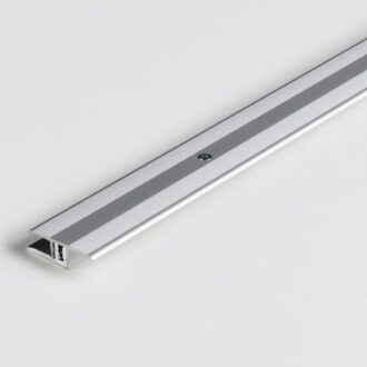 Transition profile in aluminium for vinyl and laminate flooring Silver floor coverings 7-15 mm silver 1740055