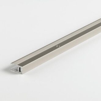 End profile in aluminium for vinyl and laminate flooring Stainless steel floor coverings 7–15 mm stainless steel 1740059