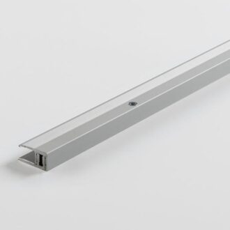 End profile in aluminium for vinyl and laminate flooring Silver floor coverings 7-15 mm silver 1740056