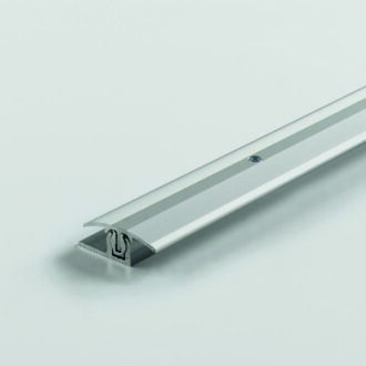 Transition profile in aluminium for engineered wood flooring Silver floor coverings 8-18 mm silver 1739870