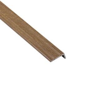Profil AL schodový "L" 25x10 mm, fólia Dub prírodný 16, 1,35 m, samolepiaci, LSW10K Cezar