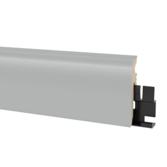 Lišta soklová PVC Arbiton VIGO 60 RAL 7042 Tmavo-šedá 03 60x15x2200 mm