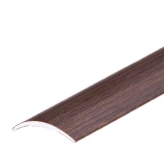 Profil AL prechodový 30 mm, fólia Wenge 25, 2,7 m, samolepiaci oblý, LPO30K Cezar