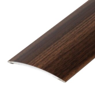 Profil AL prechodový 60 mm, fólia Teak 24, 2 m, samolepiaci oblý, LPO60K Cezar