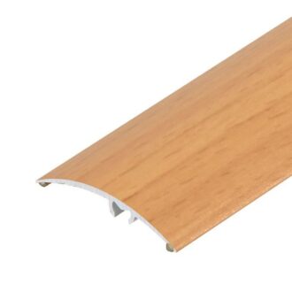 Profil AL prechodový 47 mm, fólia Buk 11, 0,93 m, samolepiaco-narážací oblý, LW475w1 Cezar