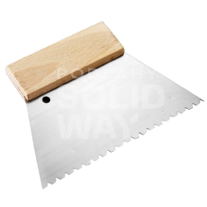Stierka Bona na lepidlo na parkety jemná, ozubenie B6, šírka 18 cm (spotreba 850 g/m2)