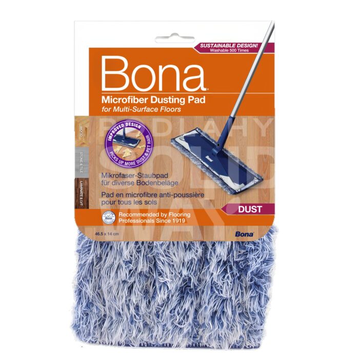 Utierka Bona Dusting Pad, bielo-modrá k mopu
