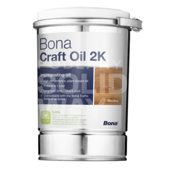 Olej Bona Craft Oil 2K Umbra/Hnedá 1,25 L