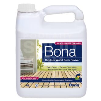 Čistič Bona na vonkajšie drevené olejované terasy 4 L