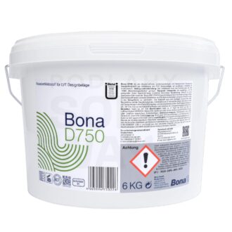 Lepidlo Bona D750, 6 kg 1-zložkové disperzné s vláknami, na PVC a Vinyl