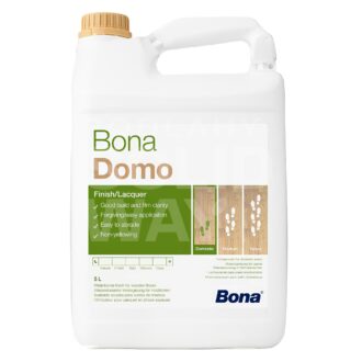 Lak Bona DOMO polomat 5 L 1-zložkový vrchný na báze akrylát/PU vodnej disperzie