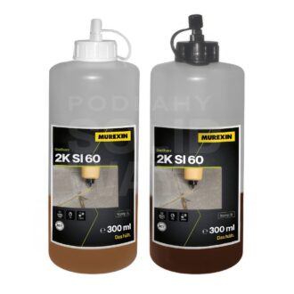 Živica na zošívanie Murexin SI60 600 ml + 70 mm zošívacie spony 8 ks (2K komp.A+B = 300+300 ml)