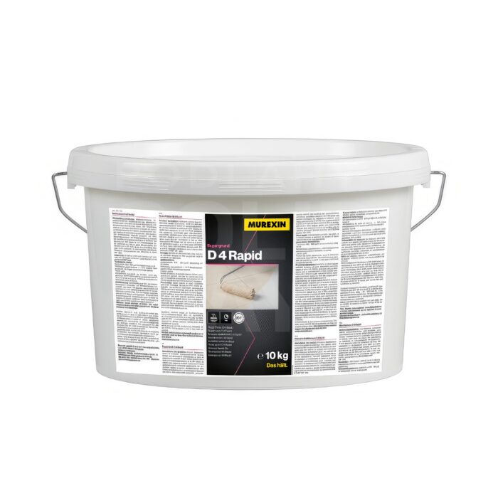 Penetračný náter Murexin Superzáklad D4 rapid, 5 kg, disperzný, nesavý aj savý (riedený vodou) podklad