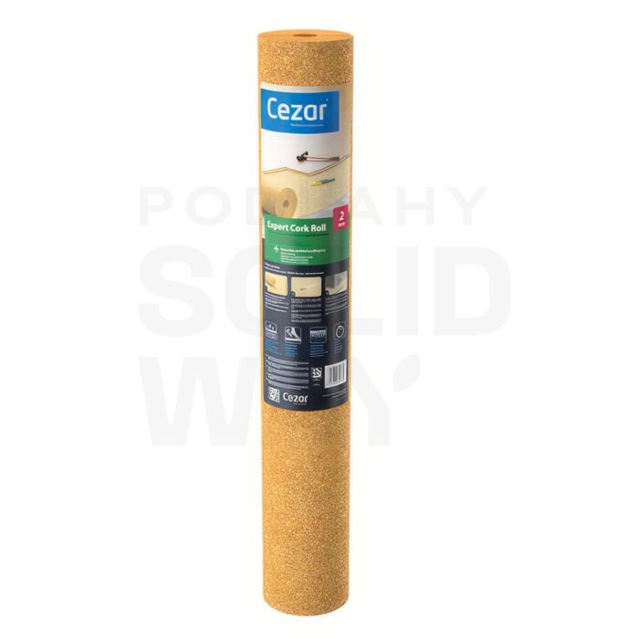 Podložka Cezar Expert Cork Roll 2 mm korková