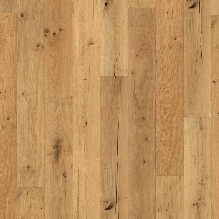 Engineered Wood Flooring Trendtime 8 Classic, oak naturaloil plus handcrafted widepl V-groove, 1739944