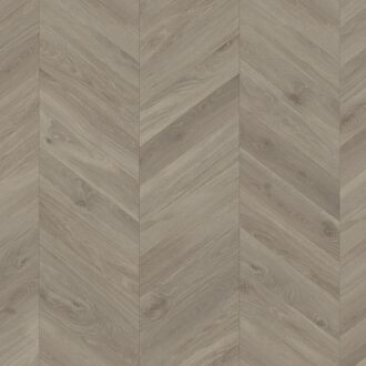 Trendtime 8 Chevron Oak Loire grey matt finish text. 1748771