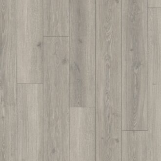 Laminate Flooring Trendtime 6 4V Oak Studioline lightgrey Nat. mat.text. V-groove 1744707