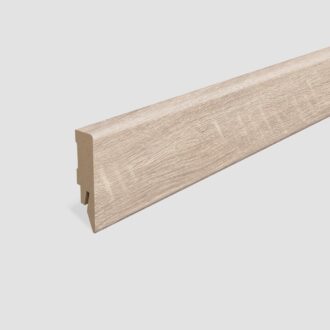 Lišta soklová Egger 58 hranatá L638 MDF fólia 58x14x2400 mm