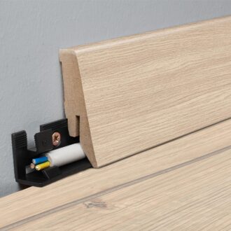 Lišta soklová KronoOriginal K58C 9807 MDF fólia 58x18x2600 mm