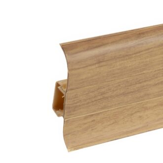 Lišta soklová PVC Cezar PREMIUM Classic Teak M072 59x22x2200 mm