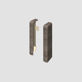 Prvky Egger 60 "cubical" Dub antracit - Ukončenie ľavé+pravé 1839924