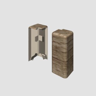 Prvky Egger 60 "cubical" Dub béžový - Roh vonkajší 1839923