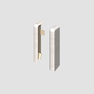 Prvky Egger 60 "cubical" Dub biely - Ukončenie ľavé+pravé 1839564