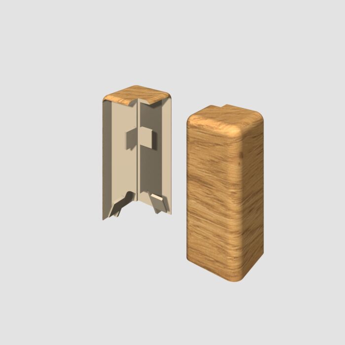 Prvky Egger 60 "cubical" Dub karamelový - Roh vonkajší 1839943