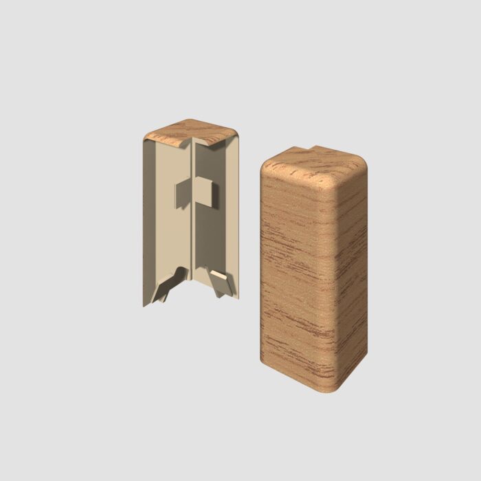 Prvky Egger 60 "cubical" Dub medový - Roh vonkajší 1839947