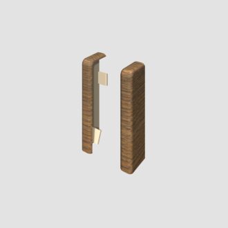 Prvky Egger 60 "cubical" Dub mokka - Ukončenie ľavé+pravé 1839932