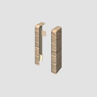 Prvky Egger 60 "cubical" Dub šedý - Ukončenie ľavé+pravé 1839956