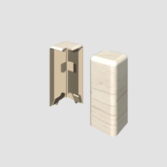 Prvky Egger 60 "cubical" Dub sivo-modrý - Roh vonkajší 1839907