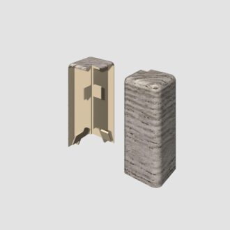 Prvky Egger 60 "cubical" Dub strieborný - Roh vonkajší 1839859