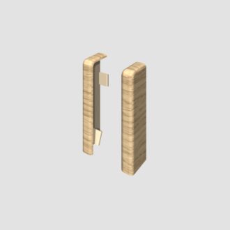 Prvky Egger 60 "cubical" Dub svetlý - Ukončenie ľavé+pravé 1839952