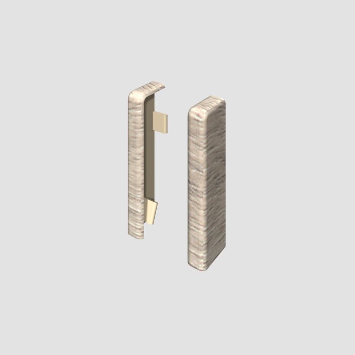 Prvky Egger 60 "cubical" Jaseň sivý - Ukončenie ľavé+pravé 1839896