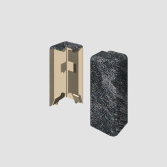 Prvky Egger 60 "cubical" Kameň čierny - Roh vonkajší 1839883