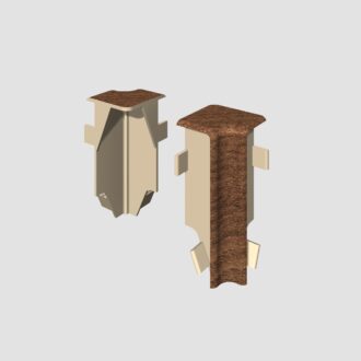 Prvky Egger 60 "cubical" Orech hnedý - Roh vnútorný 1839894