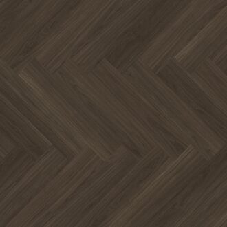 Vinyl Parador Trendtime 3 Herringbone Dub Oxford Dark brown matt finish texture wide plank minibevel, 1748862