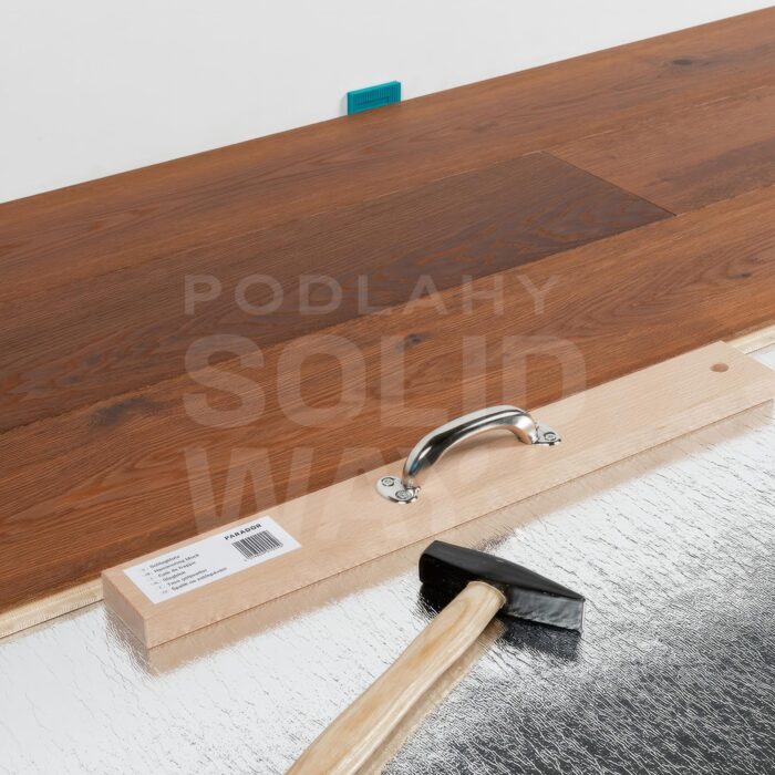 Montážny dorážací blok Parador 9590 drevený s kovovou rukoväťou - Image 2