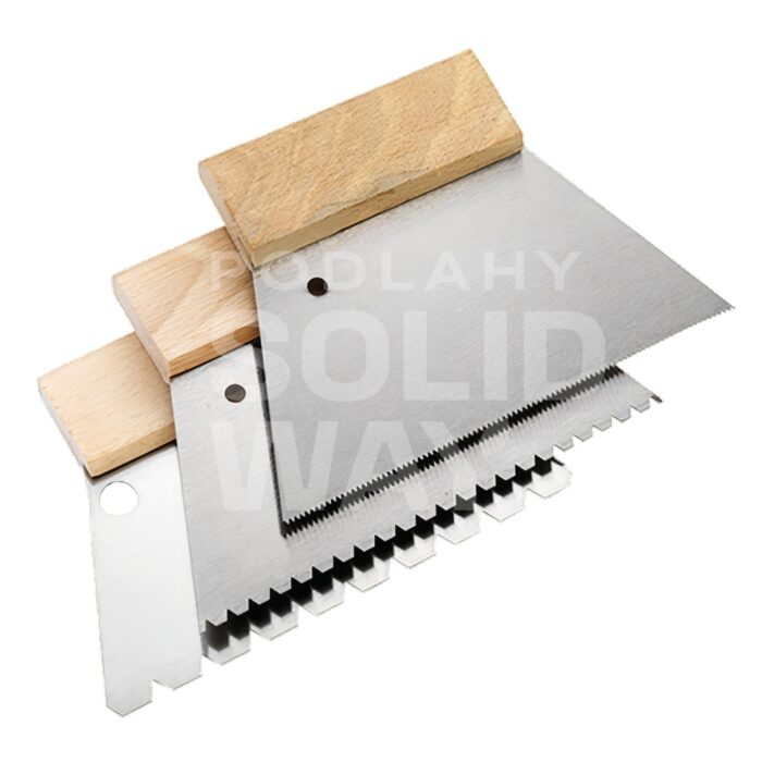 Stierka Bona na lepidlo na parkety hrubá, ozubenie B13, šírka 18 cm (spotreba 1250 g/m2) - Image 3