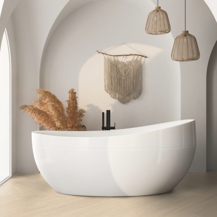 Gerflor Virtuo 55 HB Blomma Cream 1463 2,5/0,55 mm 33/42 4V Herringbone - rybia kosť - Image 10