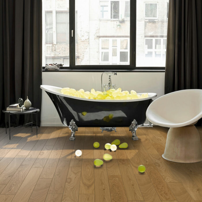 Engineered Wood Flooring Classic 3025 Living Plus Oak Cortese Natural matt lacquer 1-strip widepl. microbev 1748881 - Image 8