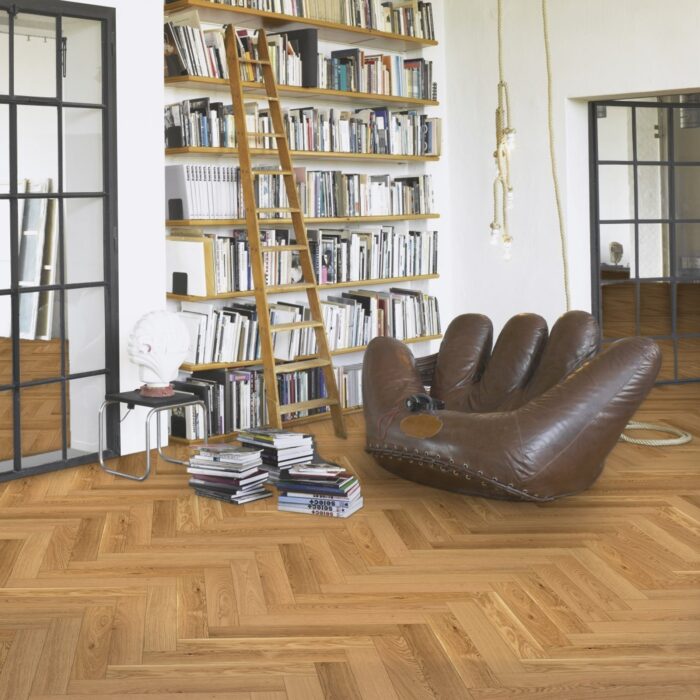 VP Engineered Wood Flooring TrendTime 3 Living oak matt lacquer  micro-bevel 1601582 - Image 9