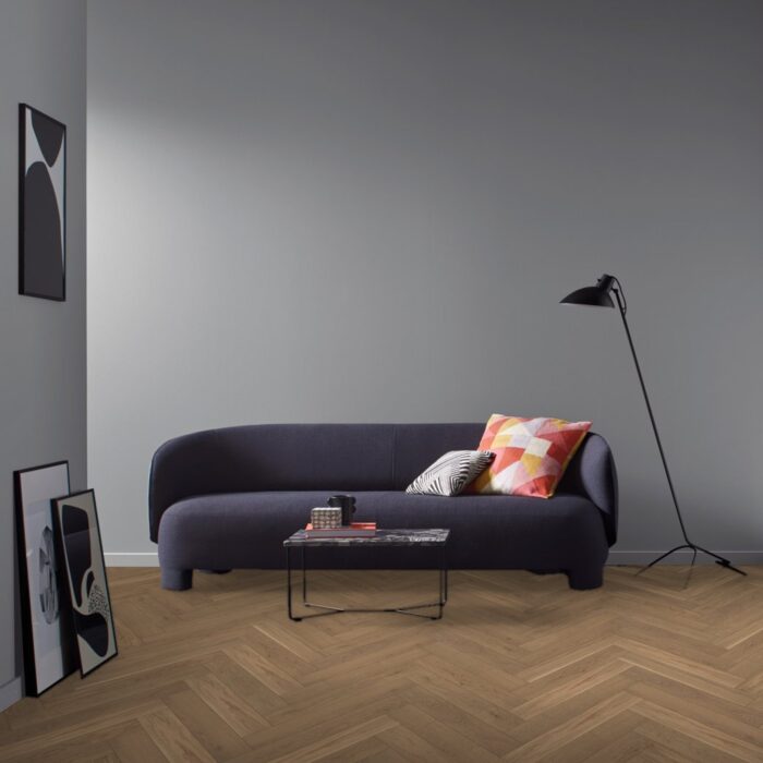 Engineered Wood Flooring Trendtime 3 Living, Dub nougat matný lak široká lamela M4V, 1739933 - Image 7