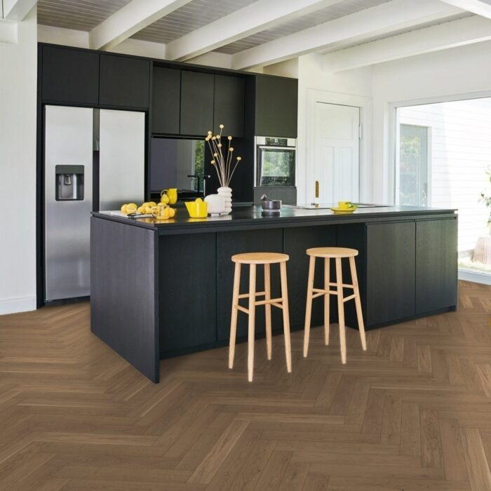 Engineered Wood Flooring Trendtime 3 Living, Dub nougat matný lak široká lamela M4V, 1739933 - Image 10